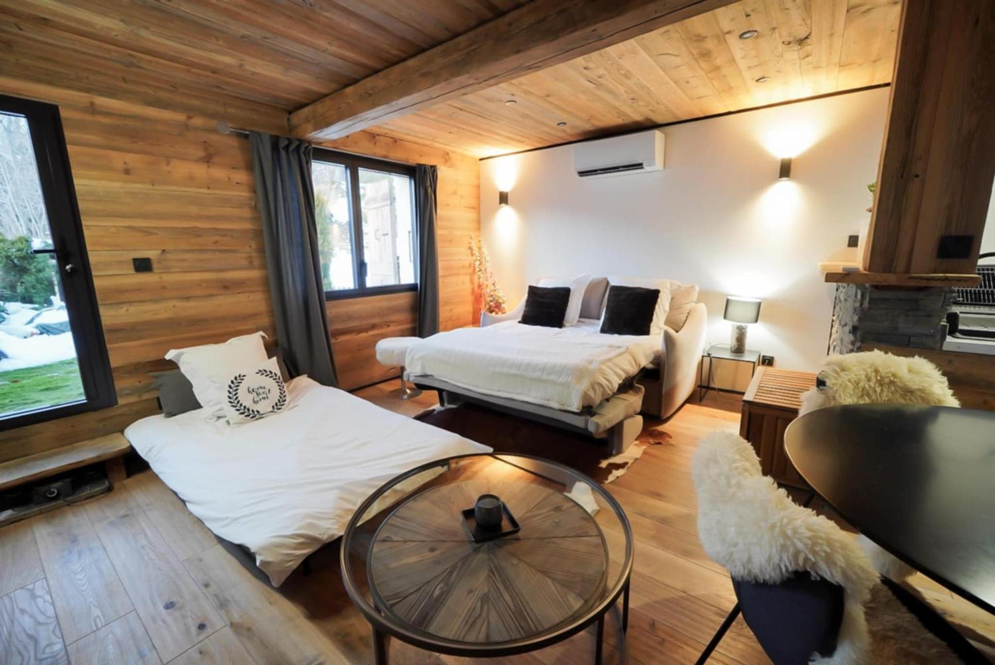 Logement A Megeve Avec Jardin 外观 照片