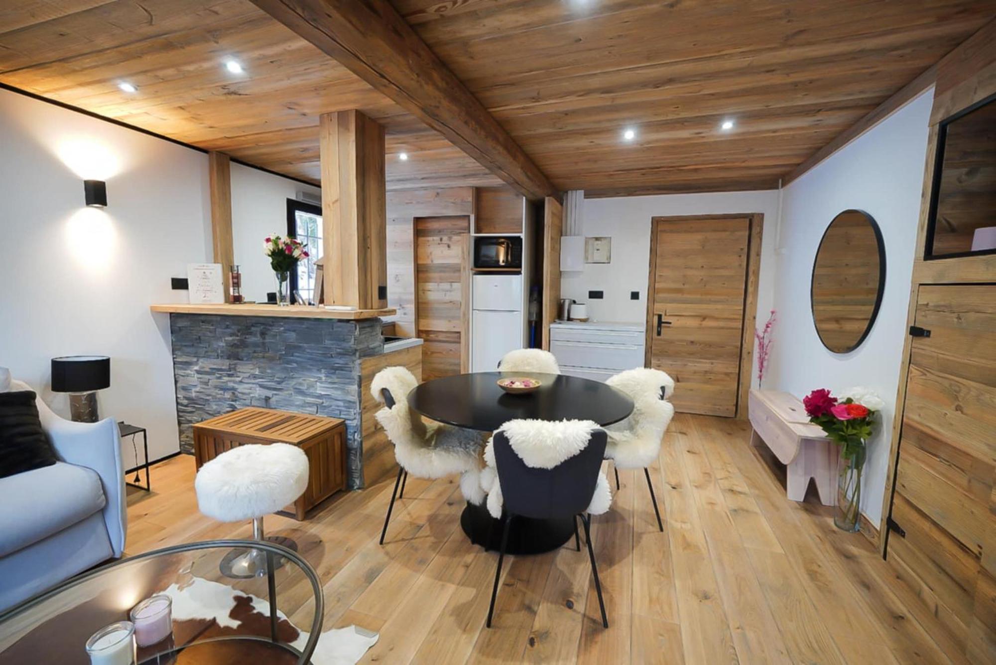 Logement A Megeve Avec Jardin 外观 照片